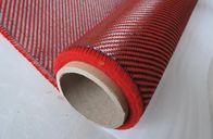 Twill-Webart-rotes Aramidfaser-Gewebe der Du Pont Kohlenstoff-Faser-Verbundwerkstoff-2X2