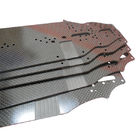 Unterschiedliches Stärke Kohlenstoff-Faser-Blatt 3K Plain stoßfestes glattes oder Matt-CNC-Schnittstück